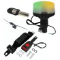 Dual Beacon Orange & Green Spigot Weld On Non Retractable Seat Belt Kit
