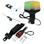 Dual Beacon Orange & Green Twin Bolt Spigot Non Retractable Seat Belt Kit