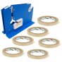 Plastic Bag Neck Sealer and 6 Clear Tape Kit