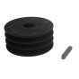 Blade Shaft Pulley & Key for Norton Clipper C51 Floor Saw - OEM No. 310006065