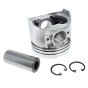 Piston w/ Pin & Circlips for Yanmar 3TNV70-STB Engine (TB016 Excavators)