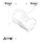 Decal Assembly for Husqvarna 320iB