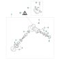 Bevel Gear for Husqvarna 325iLK