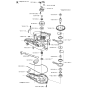 Gear Housing for Husqvarna 326 HS99