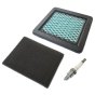 Service Kit for Honda GX100, GXR120 Engines (Genuine Honda Filters)