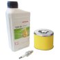 Service Kit for Honda GX340, GX390 Engines - Genuine Honda Oil