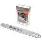 20" 3/8" 1.5mm Chain & Bar Kit for Husqvarna 162, 181, 281XP Chainsaws