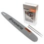 18" .325" 1.5mm Chain, Bar and File Kit for Husqvarna 351, 353, 357XP Chainsaws