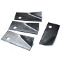 Set of 4 Blade Tips for Rover Commercial Lawn Mowers