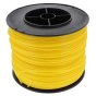 Yellow Nylon Strimmer Line 3.0mm Round Section - 231m