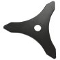 3 Blade Metal Brush Knife - 255mm - 1" Hole