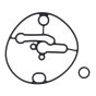 Float Bowl Gasket (Nikki) for Briggs & Stratton 19H132, 19H232 Engines - Replaces 698781