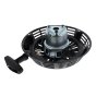 Black Recoil Starter Assembly for Honda GX340, GX390 Engines - Replaces 28400-ZE3-W02ZB