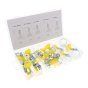 26 Piece Hose Clamp Assortment Set - Contains 5 Popular Sizes