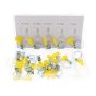 26 Piece Hose Clamp Assortment Set - Contains 5 Popular Sizes