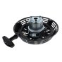 Black Recoil Starter Assembly for Honda GX340, GX390 Engines - Replaces 28400-ZE3-W02ZB