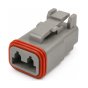 Heavy Duty Deutsch 2 Pin Plug Connector