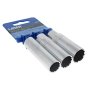 Thin Wall Spark Plug Socket Set 3/8"D 3pc