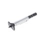 1mm to 22mm Brass Tyre Tread Depth Gauge - Chrome Plated, Millimetre Scale, 1.6mm Legal Indicator