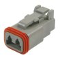 Deutsch 4 Pin Plug Connector Kit - 6 Pieces - 374 153