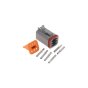 Deutsch 6 Pin Plug Connector Kit - 8 Pieces - 374 154