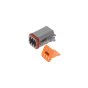 Deutsch 6 Pin Plug Connector Kit - 8 Pieces - 374 154