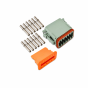 Deutsch 12 Pin Plug Connector Kit - 4 Pieces