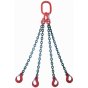 4 metre 8mm 4-Leg Chain Sling with Clevis Sling Hooks with Safety Catch