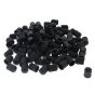 Tyre Valve Caps Black Plastic - Pack of 100
