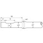 Breaker Steel For Montabert SC12 - Point Tool