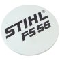 Model Plate for Stihl FS55 - 4140 967 1501