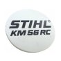 Model Plate for Stihl KM56RC - 4144 967 1505