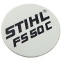 Model Plate for Stihl FS50C - 4144 967 1508
