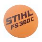 Model Plate for Stihl FS360C - 4147 967 1507