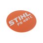 Model Plate for Stihl FS 491 Clearing Saw - OEM No. 4148 967 1505
