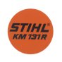 Model Plate KM131R - Genuine Stihl Part - 4180 967 1552