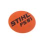 Model plate FS 91 - Genuine Stihl Part - OEM No. 4180 967 1553