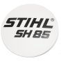Model Plate for Stihl SH85 - 4229 967 1503
