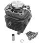 Cylinder w/ Piston 34 mm for Stihl HS81, HS86 Hedge Trimmer - 4237 020 1201