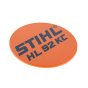 Model Plate for Stihl HL92KC Extended Reach Hedgetrimmers - OEM No. 4243 967 1502