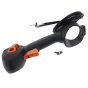 Control handle with throttle cable for Stihl BR 350 Leaf Blower - OEM No. 4244-790-1312