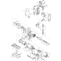 Makita 4341FCT Jigsaw Assembly