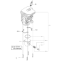 Cylinder Piston for Husqvarna 435ii