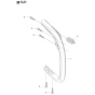 Handle Assembly for Husqvarna 450e