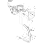 Handle Assembly for Husqvarna 455