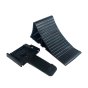 Wheel Chock & Mounting Plate Set