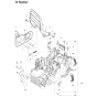Crankcase Assembly for Husqvarna