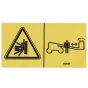 Crush Decal for Genie Machines - Safety Warning Sticker