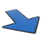 Blue Arrow Decal for Genie Access Platform (Width 180mm x Height 228mm)