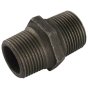 Malleable Equal Hex Nipple 1.1/2" x 1.1/2" M/M BSP